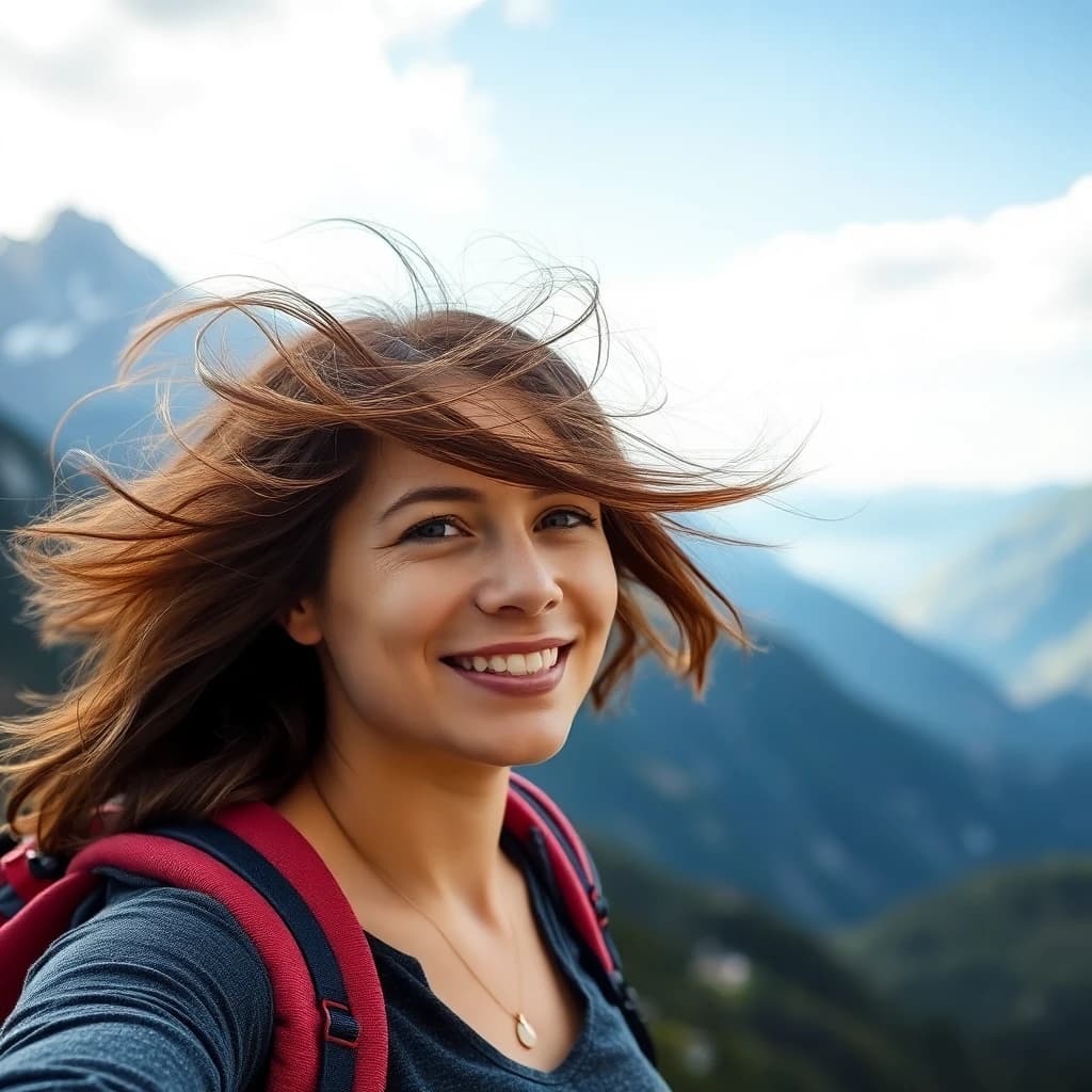 AI generated travel & adventure - SelfAI photo studio